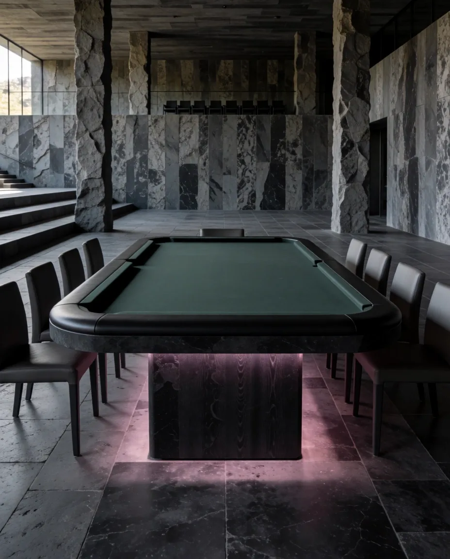 Détail des tables de jeu